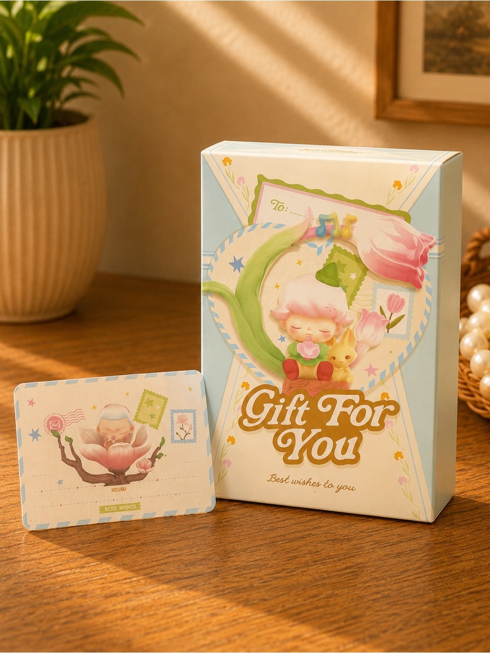 POP MART XIUBUBU Gift For You Lotus Best Wishes Confirmed Collectible